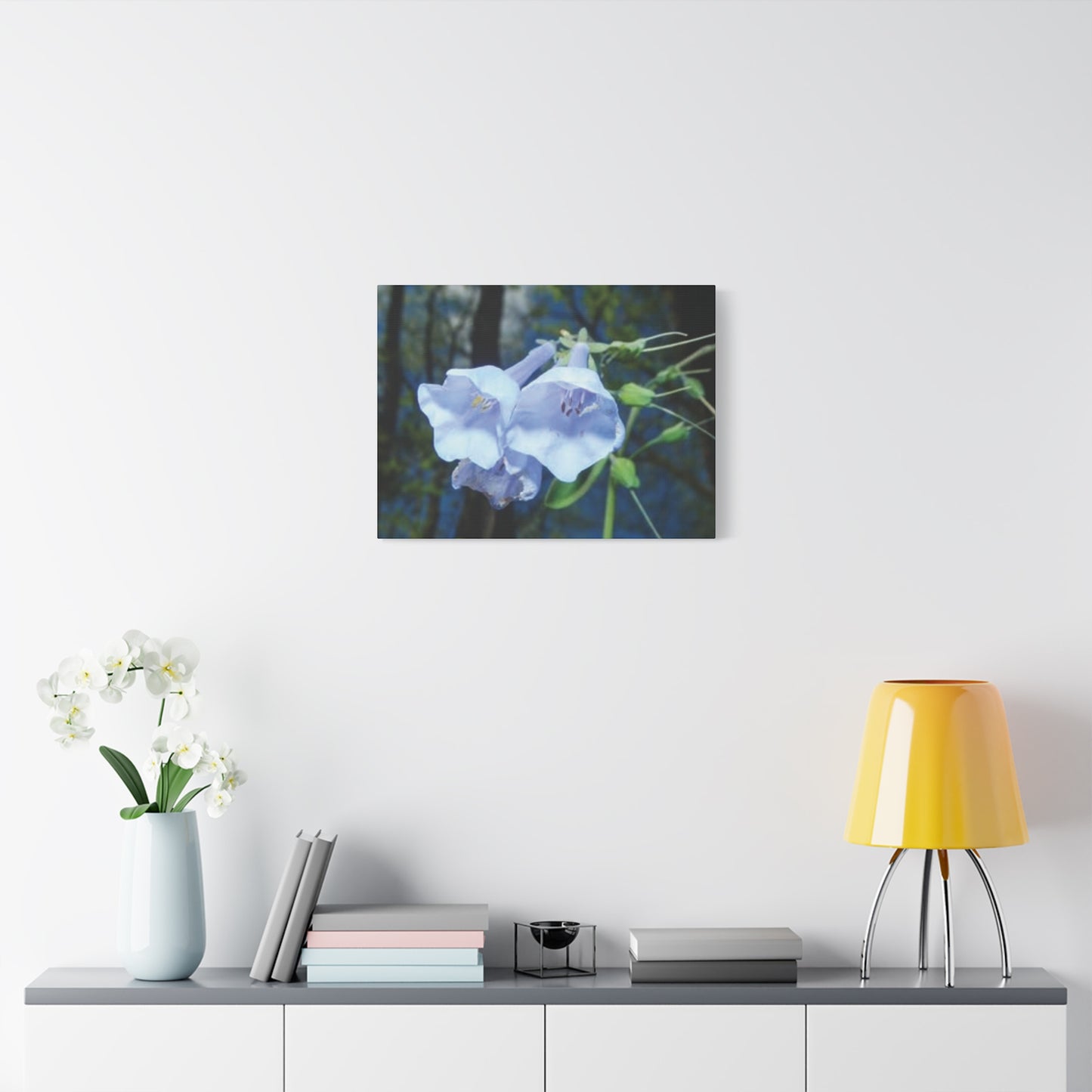Floral Canvas Wall Art Print, Nature Decor, Gift for Flower Lovers, Home Decoration, Botanical Artwork