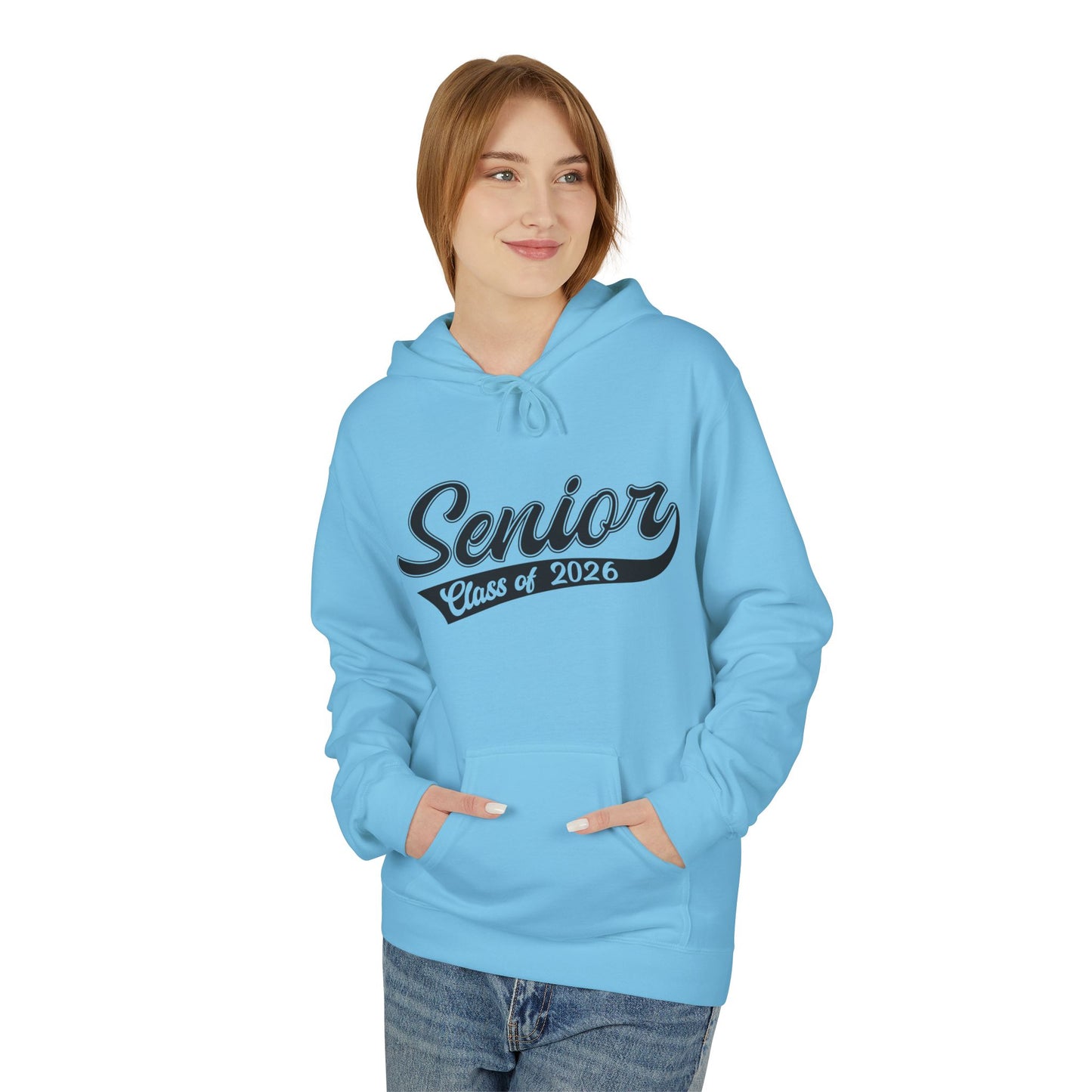 Class of 2026 Senior Hoodie | Unisex Midweight Fleece | Graduation Gift | College Bound | Class Spirit Wear, Trendy Graduation Apparel