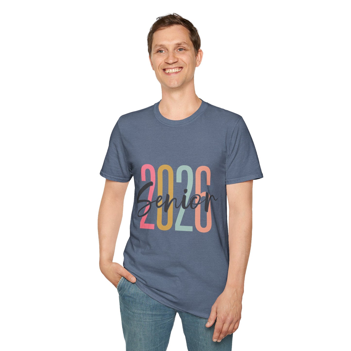 Graduating Class 2026 Unisex Softstyle T-Shirt | Senior Tee | High School Graduate Shirt | Celebration Apparel | Trendy Graduation Gift