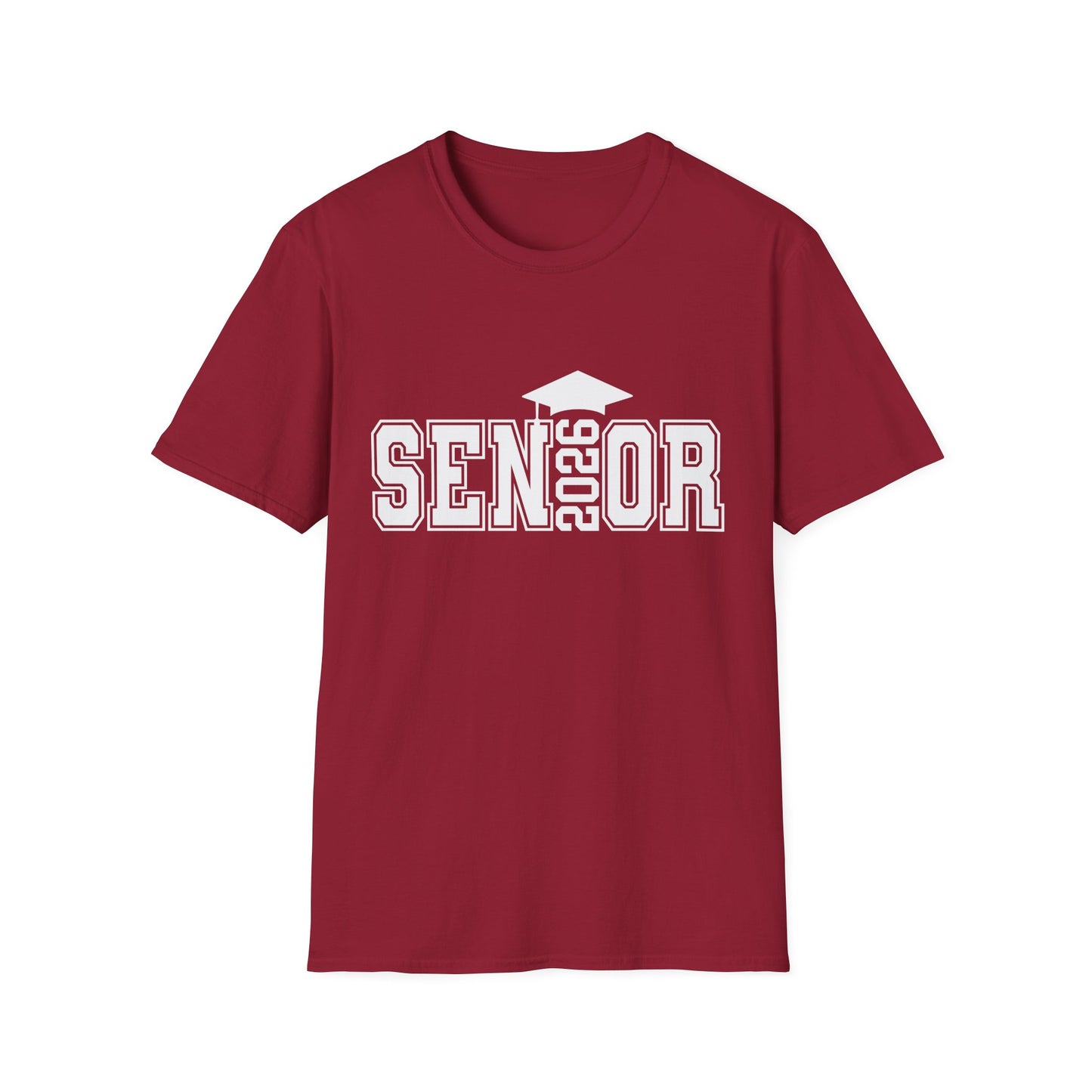 Class of 2026 Senior T-Shirt, Graduation Tee, Unisex Softstyle Shirt for Graduates, Perfect for Parties and Celebrations, Gift for Seniors
