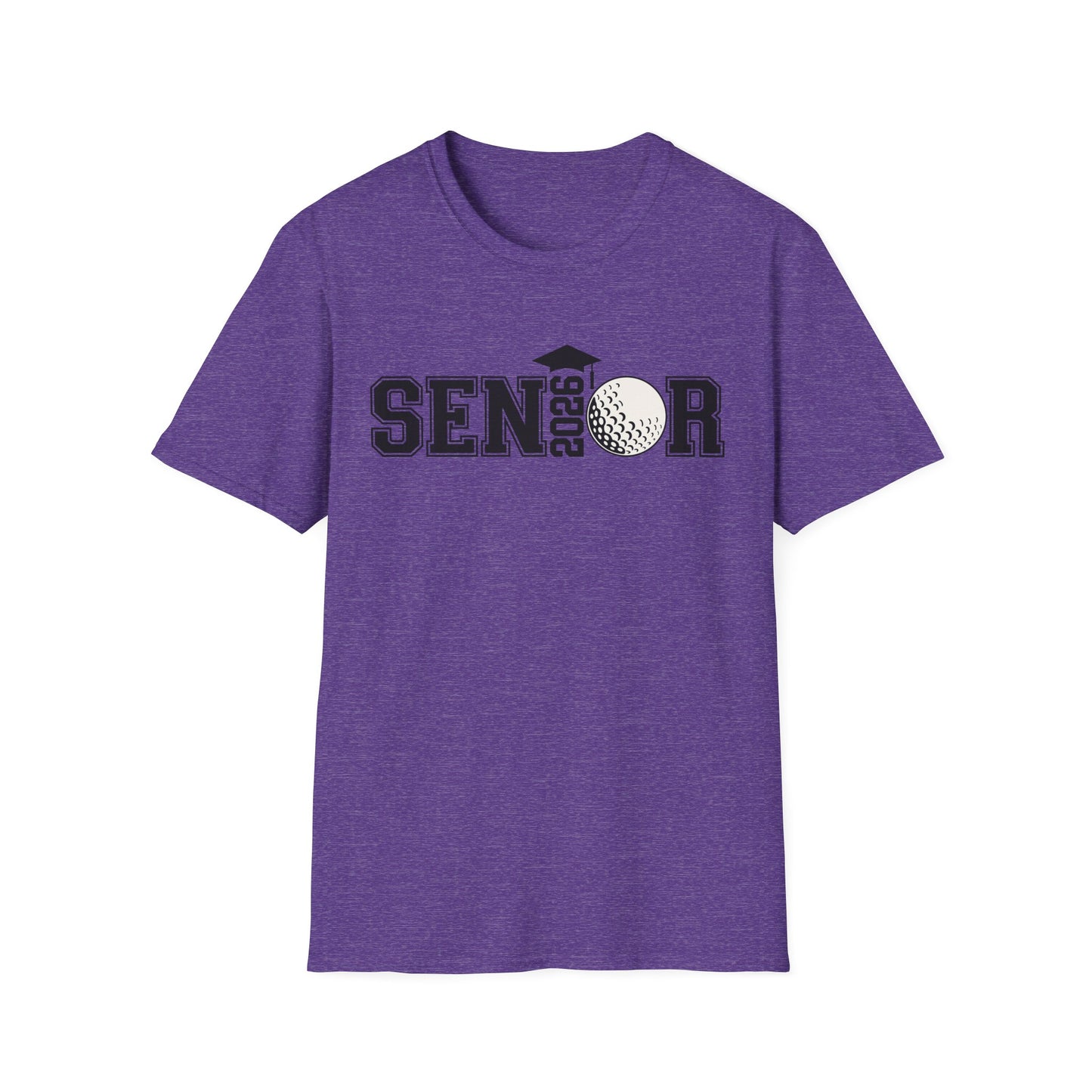 Senior Golf 2026 Unisex T-Shirt – Graduation Tee, Senior Shirt, Gift for Graduates, Class of 2026 Merchandise, Cool Casual Wear