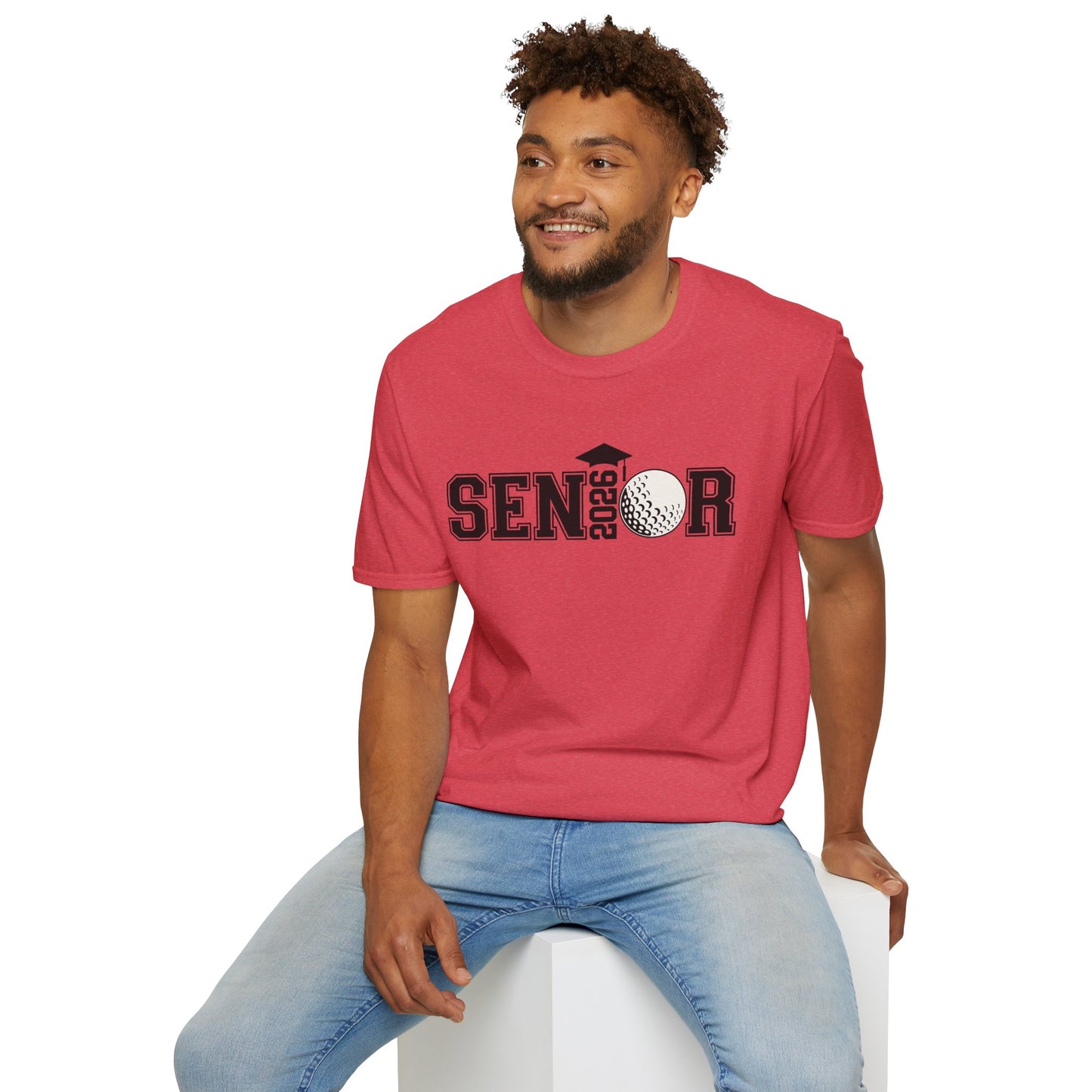 Senior Golf 2026 Unisex T-Shirt – Graduation Tee, Senior Shirt, Gift for Graduates, Class of 2026 Merchandise, Cool Casual Wear