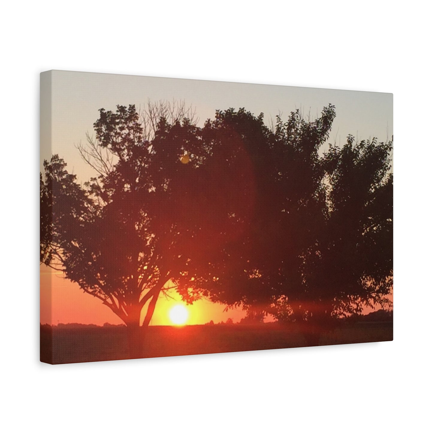 Sunset Serenity Canvas Wall Art, Relaxing Home Decor, Nature Print, Gift for Nature Lovers, Sunset Aesthetic, Art for Living Room