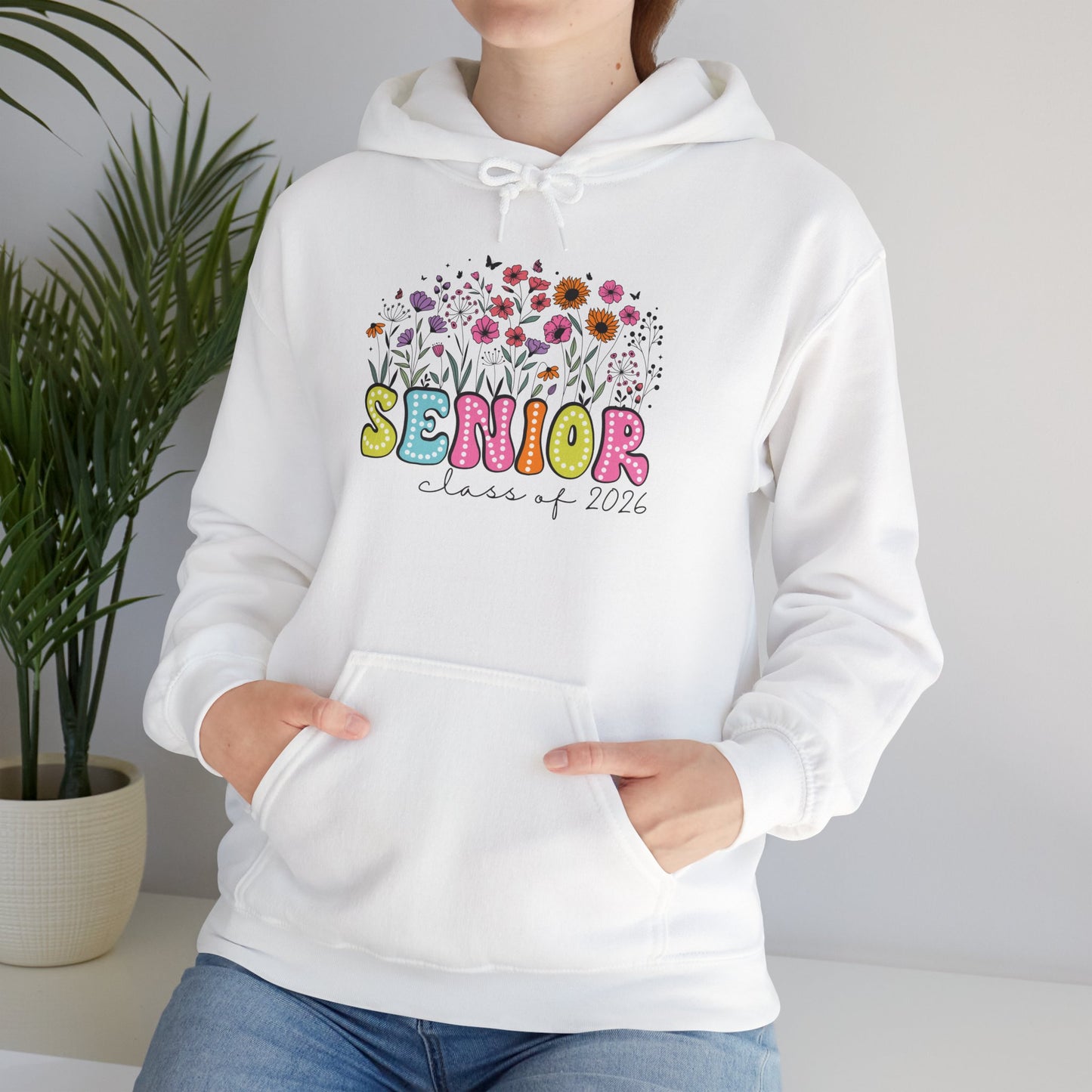 Senior 2026 Floral Design Sweatshirt