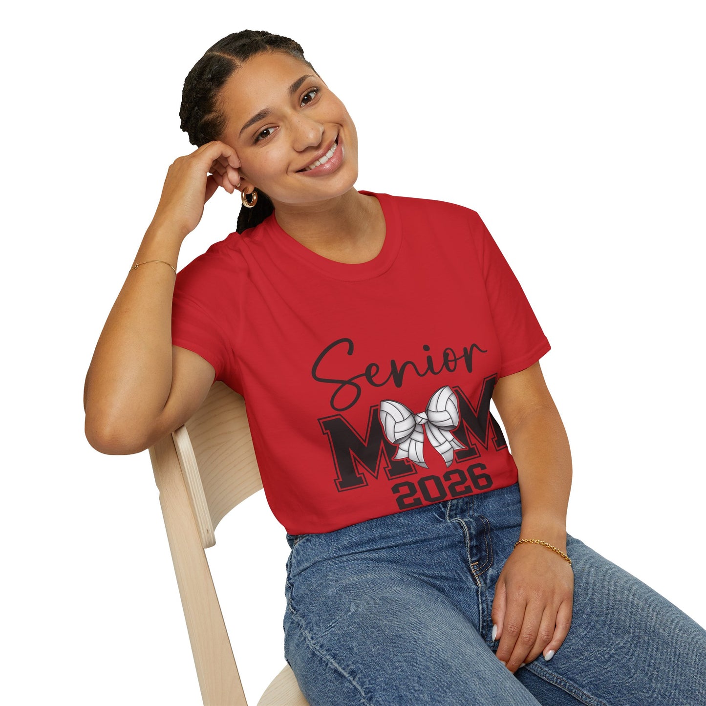 Senior Volleyball Mom 2026 T-Shirt