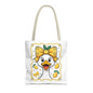 Lemon-Themed Tote Bag, Cute Duck Design Tote, Summer Accessory, Gift for Her, Reusable Shopping Bag, Fun and Functional