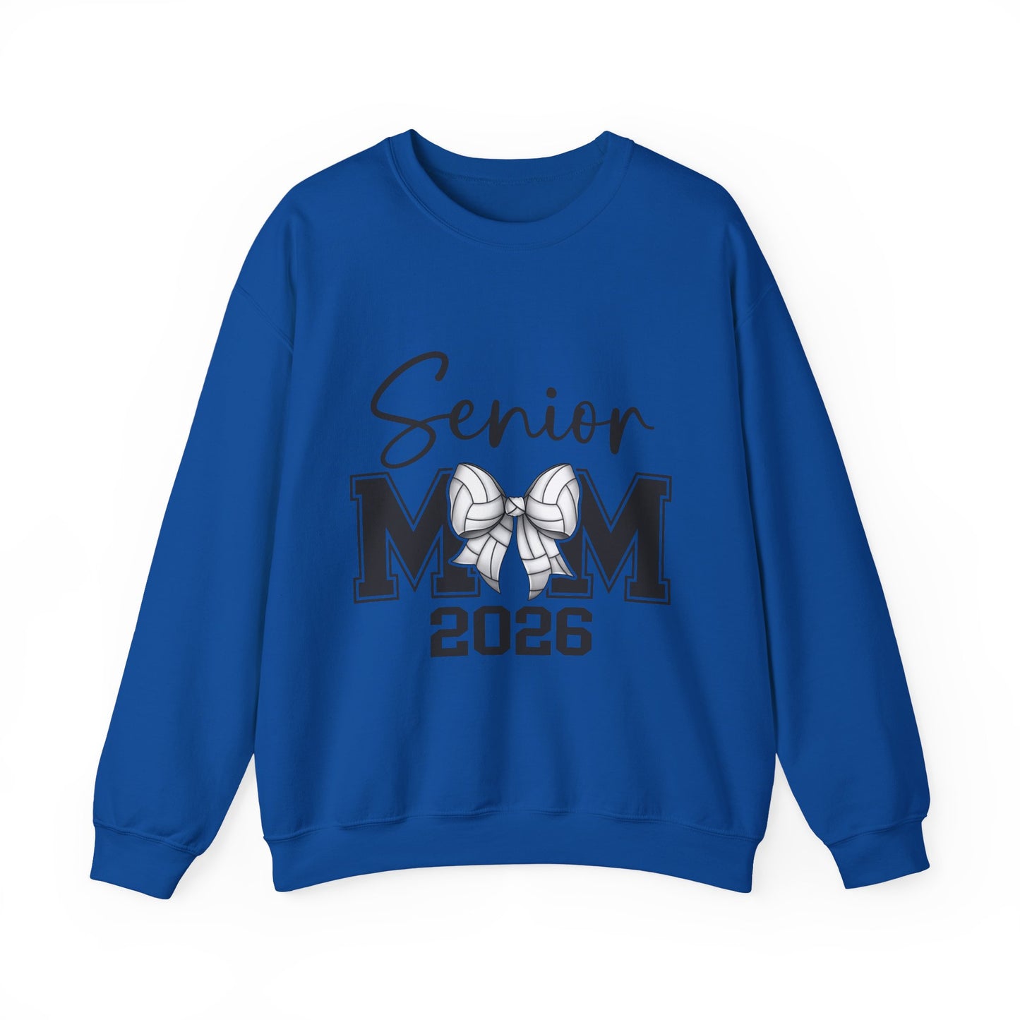 Senior Volleyball Mom 2026 Crewneck Sweatshirt