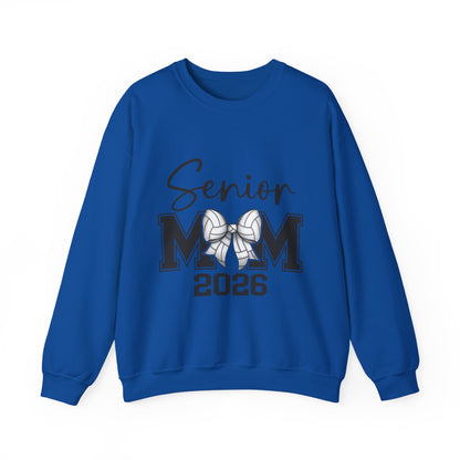 Senior Volleyball Mom 2026 Crewneck Sweatshirt