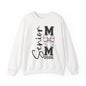 Senior Baseball Mom 2026 Crewneck Sweatshirt