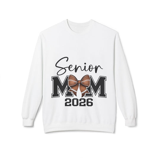 Senior Football Mom Crewneck Sweatshirt