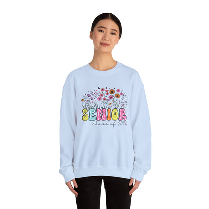 Senior Class of 2026 Floral Sweatshirt