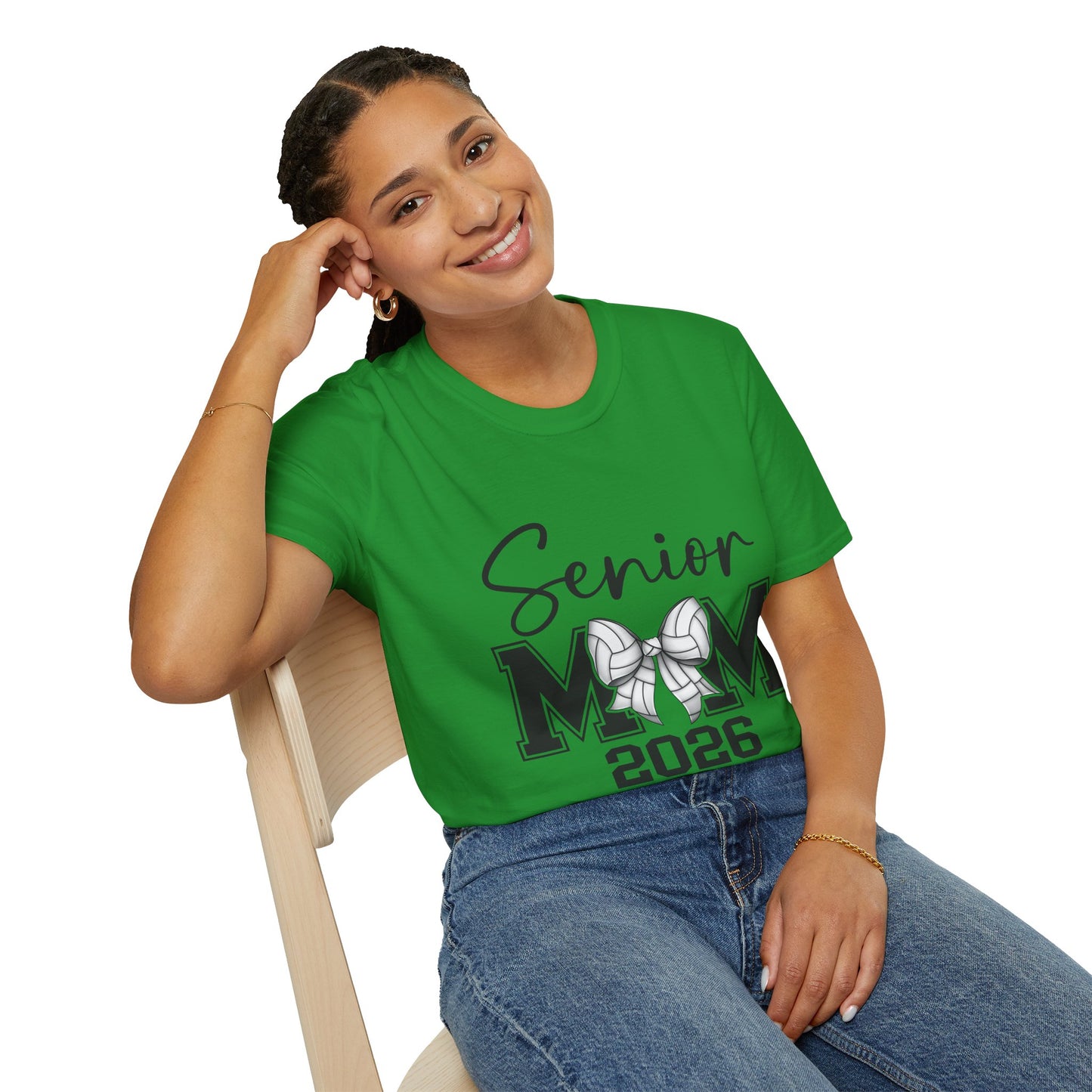 Senior Volleyball Mom 2026 T-Shirt