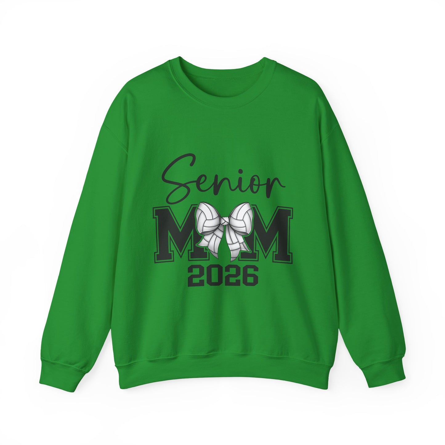 Senior Volleyball Mom 2026 Crewneck Sweatshirt