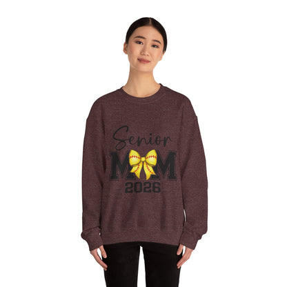 Senior Softball Mom 2026 Sweatshirt