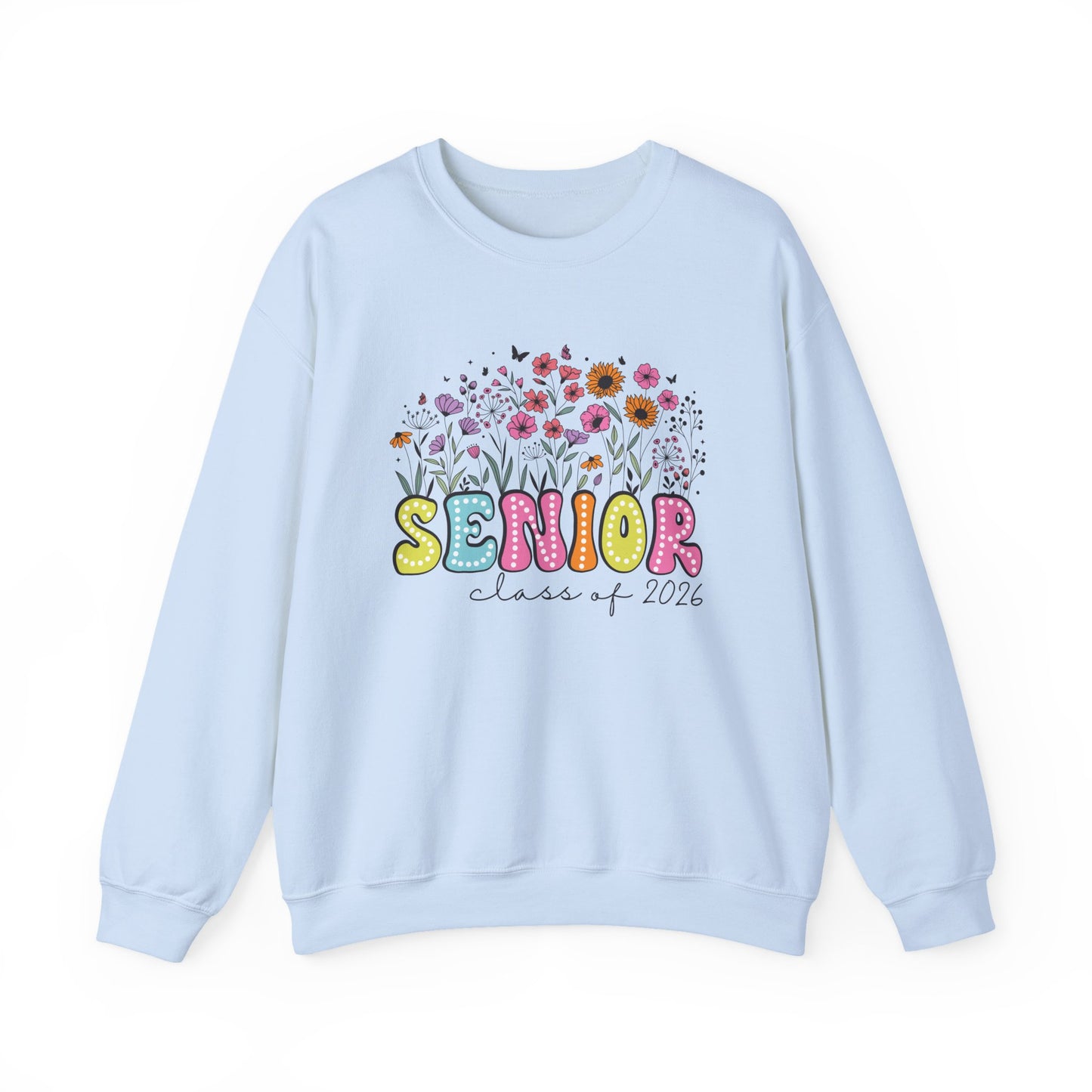 Senior Class of 2026 Floral Sweatshirt