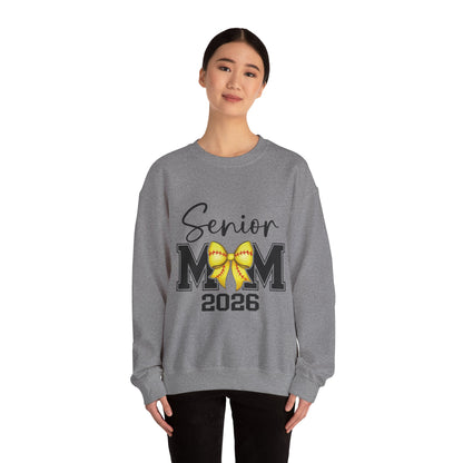 Senior Softball Mom 2026 Sweatshirt