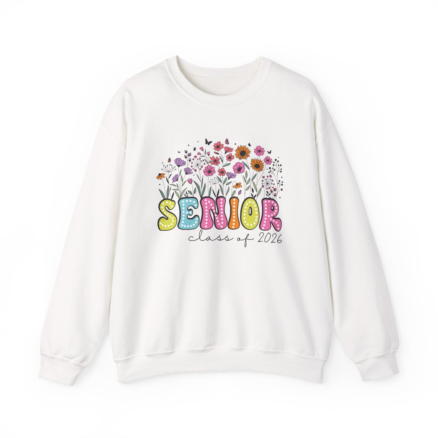Senior Class of 2026 Floral Sweatshirt