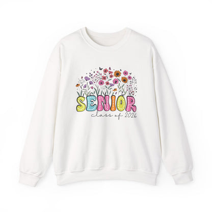Senior Class of 2026 Floral Sweatshirt