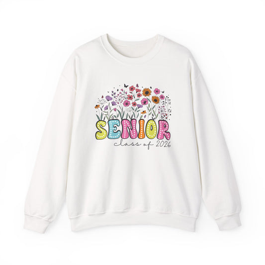 Senior Class of 2026 Floral Sweatshirt