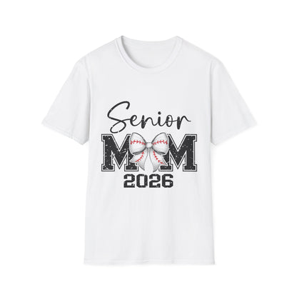 Senior Mom 2026 Baseball T-Shirt