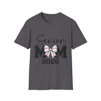 Senior Mom 2026 Baseball T-Shirt