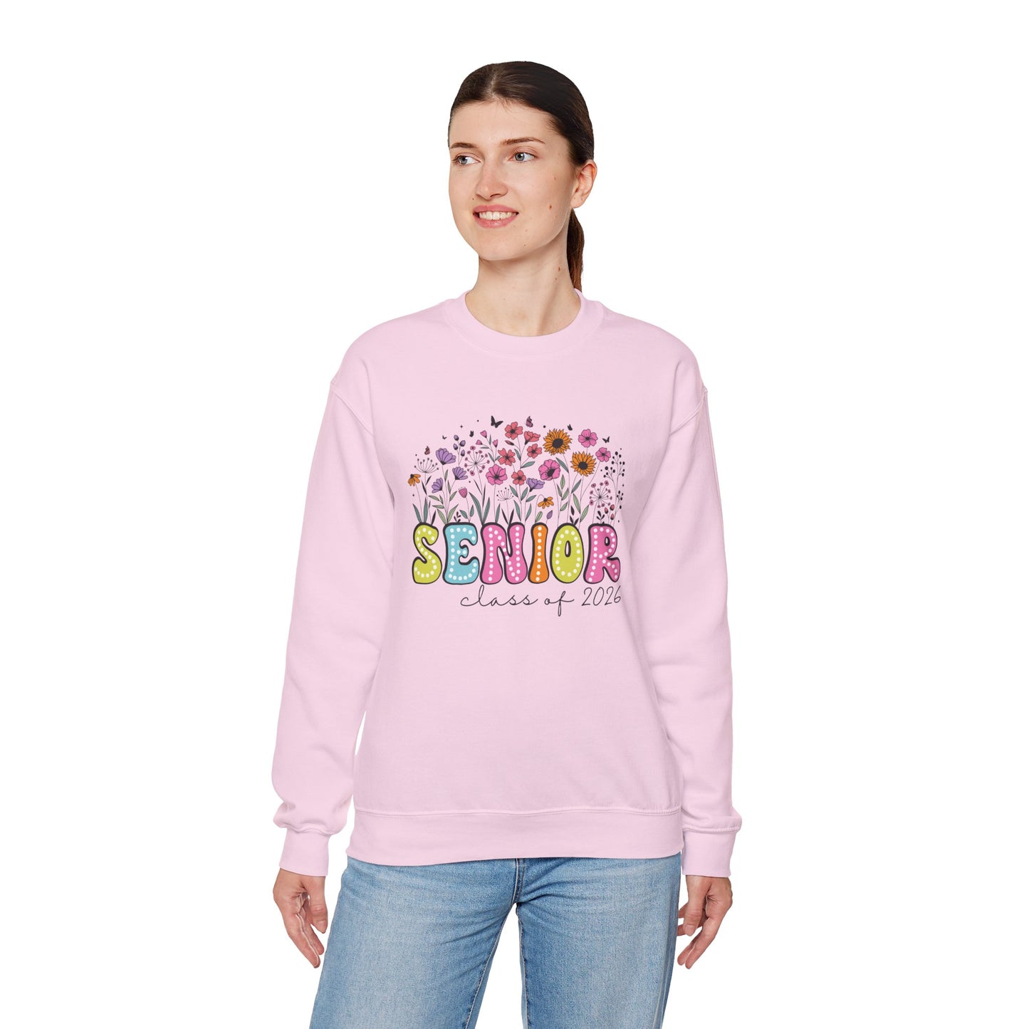 Senior Class of 2026 Floral Sweatshirt