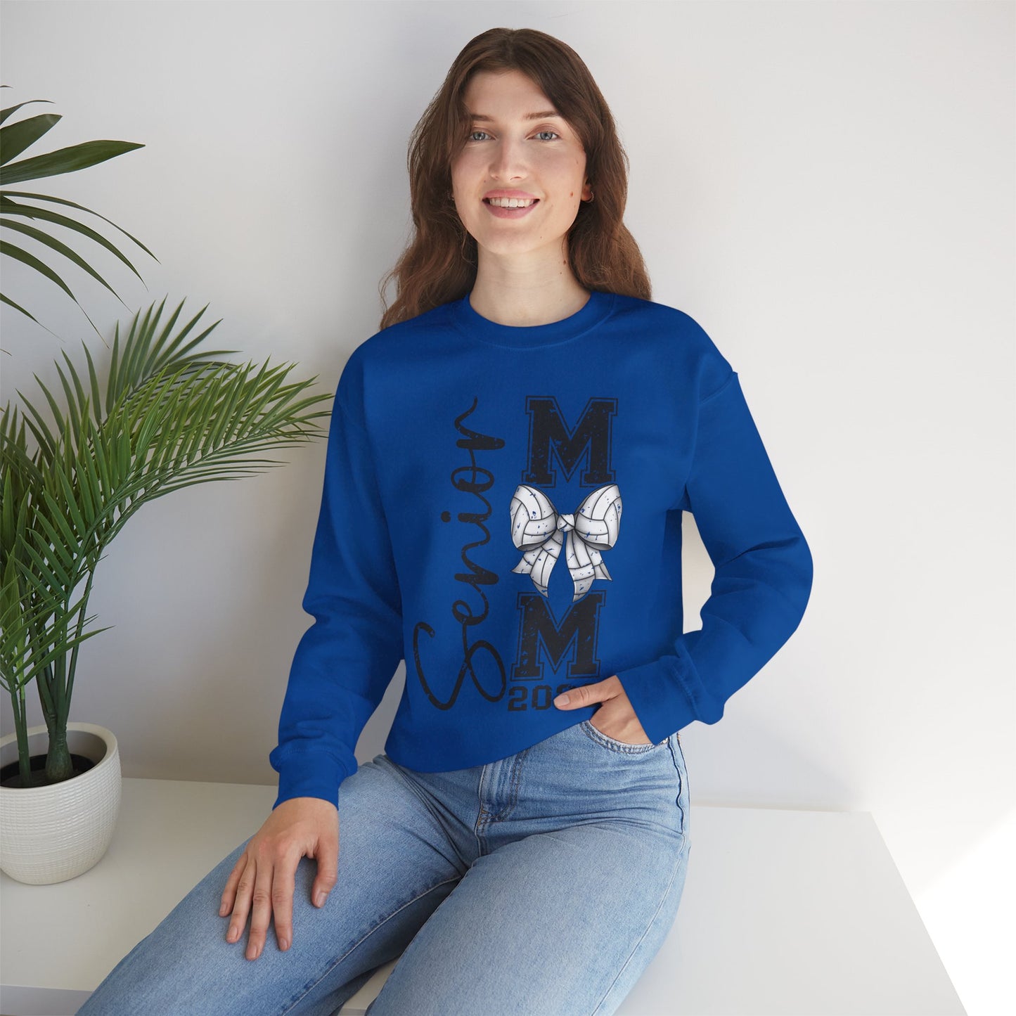 Senior Volleyball Mom 2026 Sweatshirt