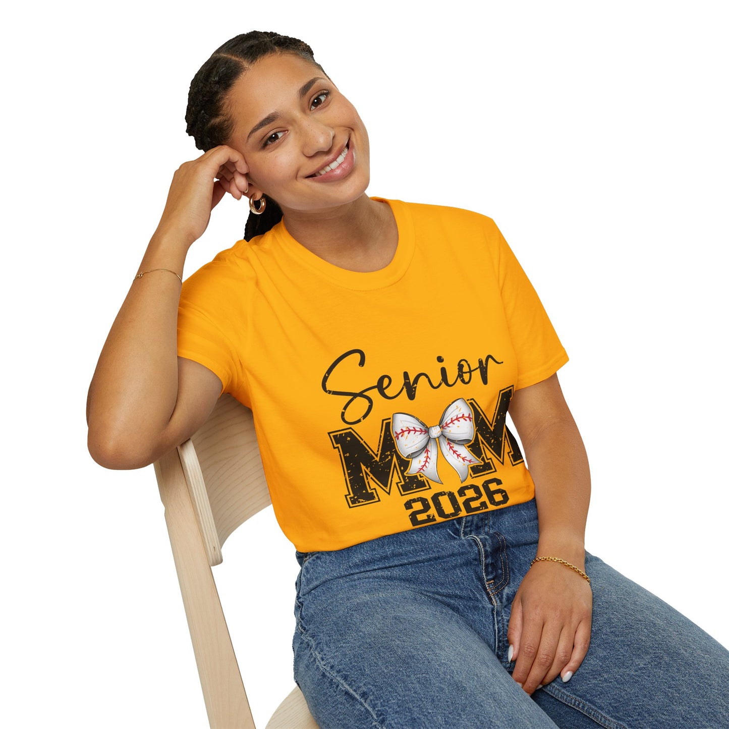 Senior Mom 2026 Baseball T-Shirt
