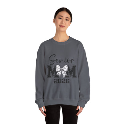 Senior Volleyball Mom 2026 Crewneck Sweatshirt