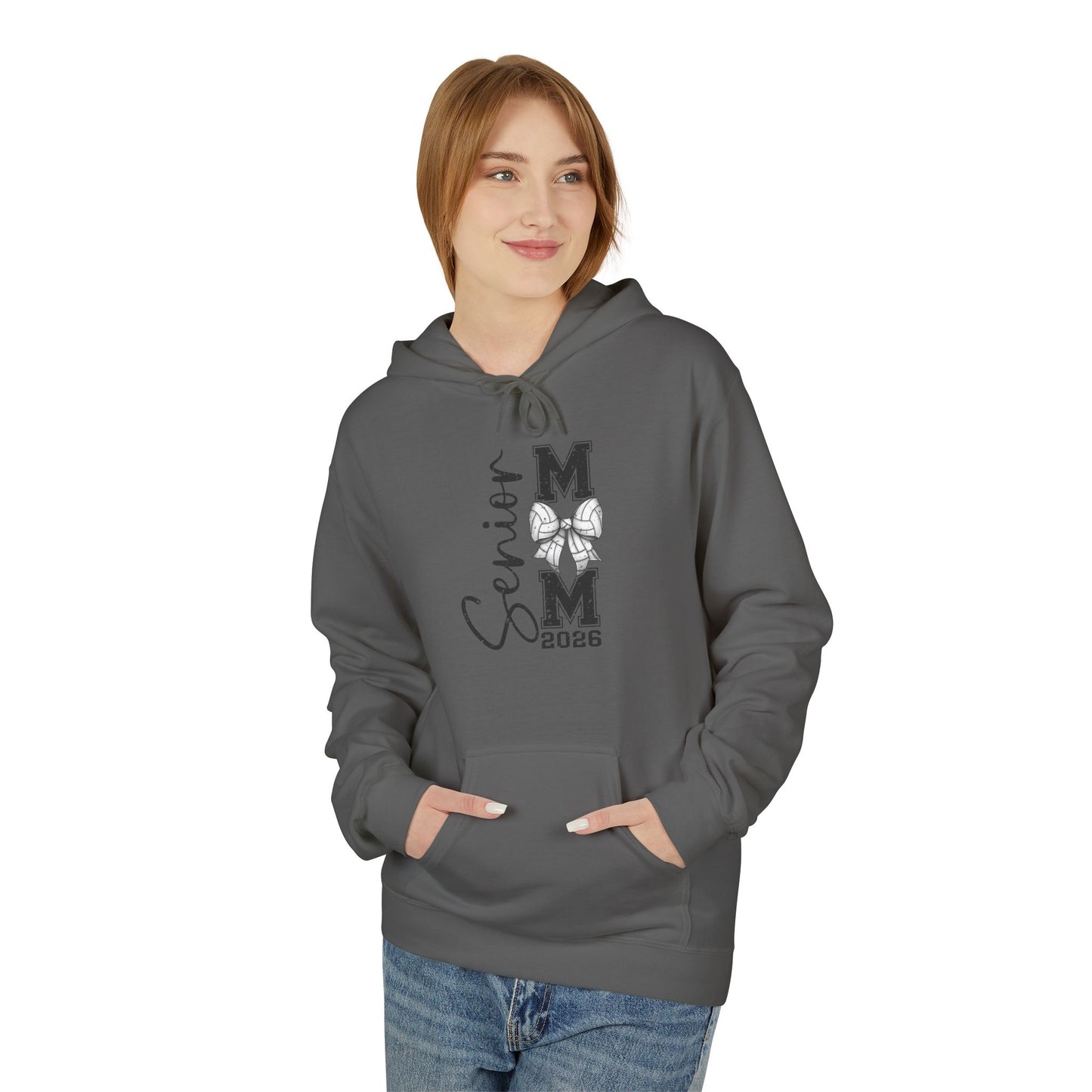 Senior Volleyball Mom  2026 Hoodie