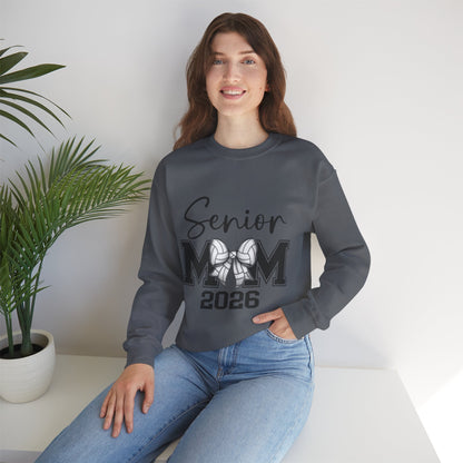 Senior Volleyball Mom 2026 Crewneck Sweatshirt