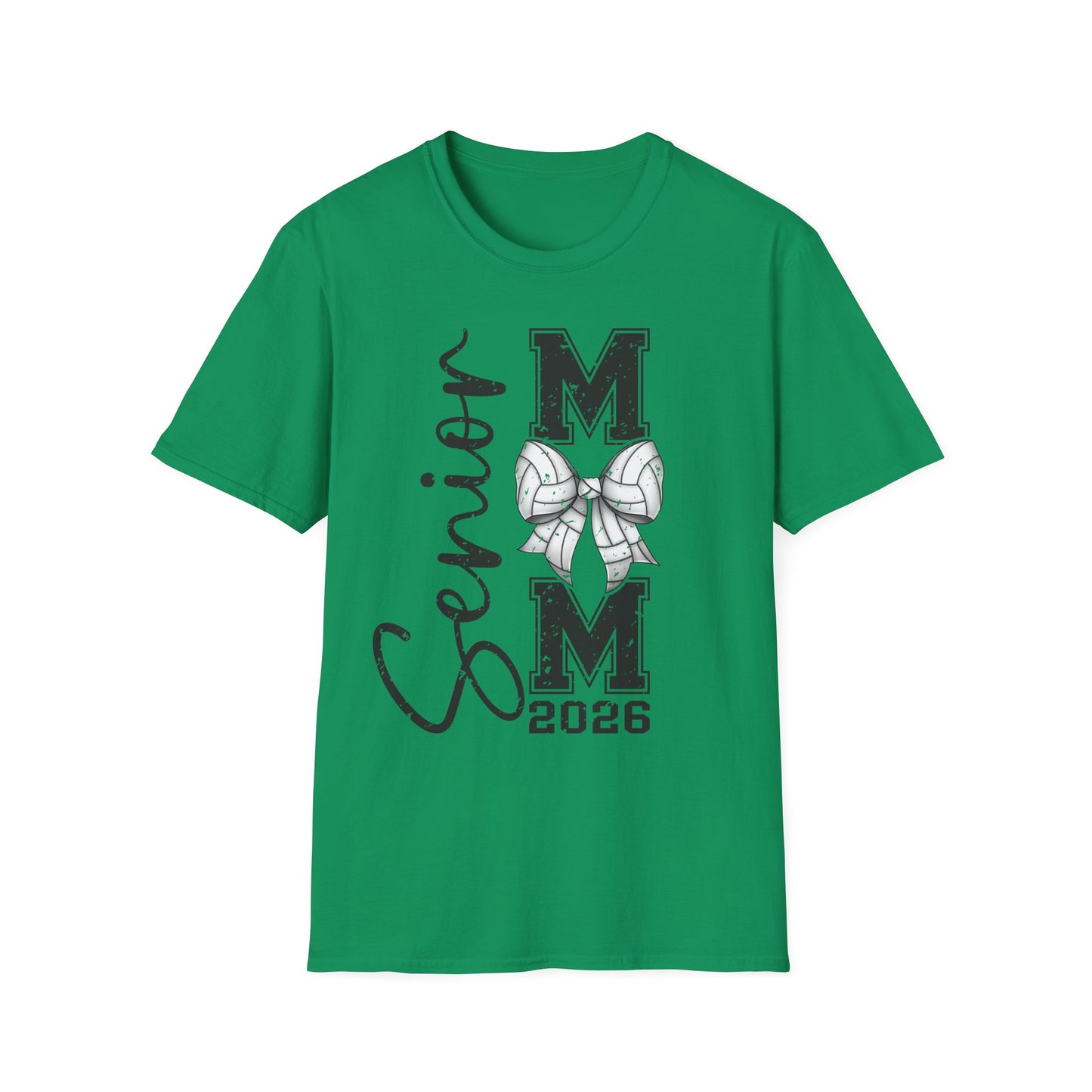 Senior Volleyball Mom 2026 Unisex Softstyle T-Shirt