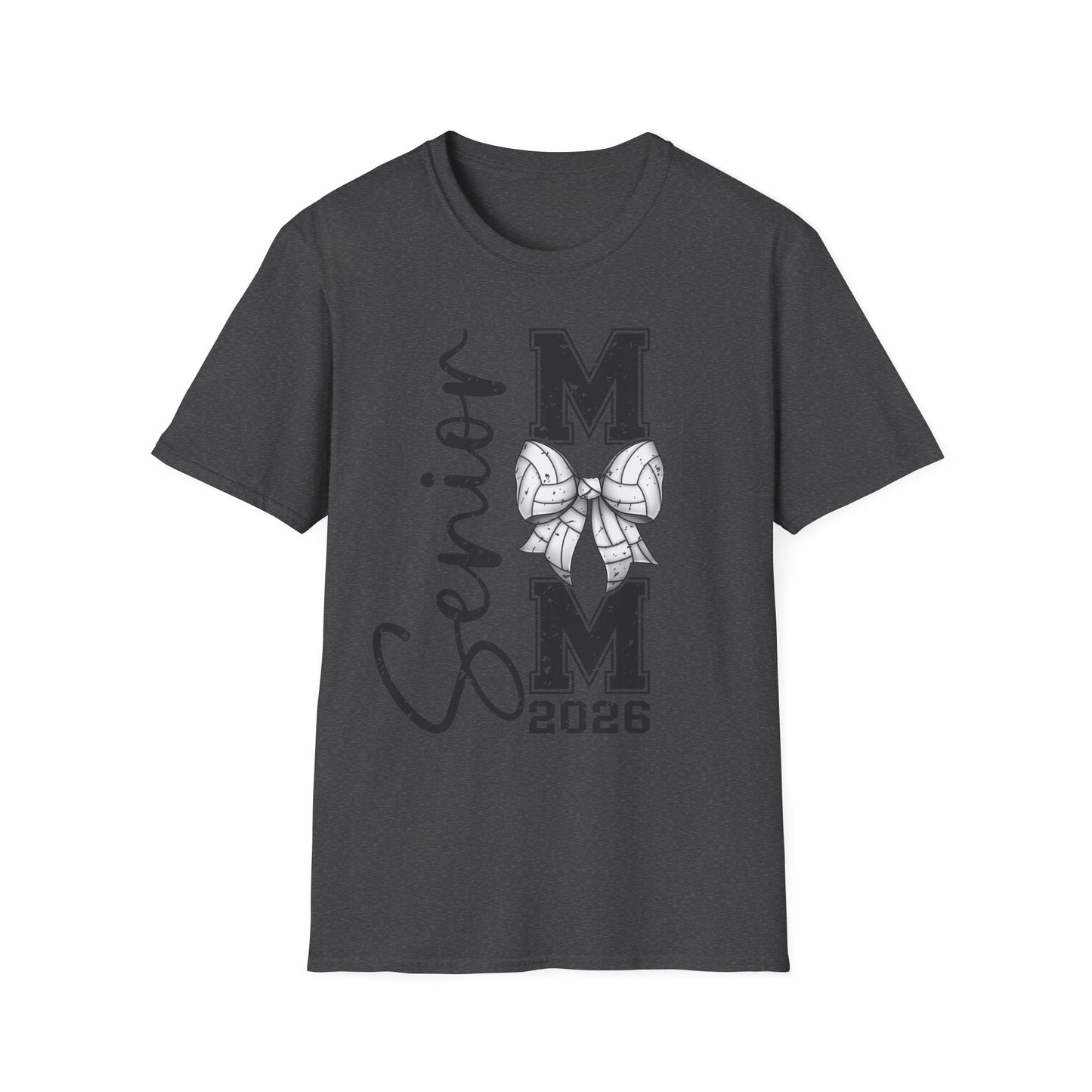 Senior Volleyball Mom 2026 Unisex Softstyle T-Shirt