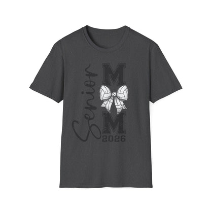 Senior Volleyball Mom 2026 Unisex Softstyle T-Shirt
