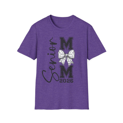 Senior Volleyball Mom 2026 Unisex Softstyle T-Shirt