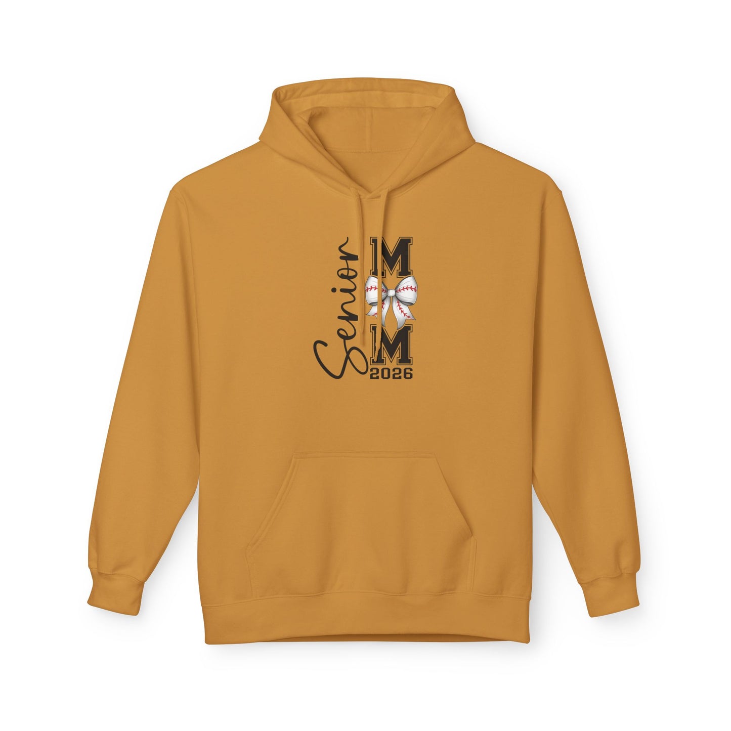 2026 Senior Baseball Mom Fleece Hoodie