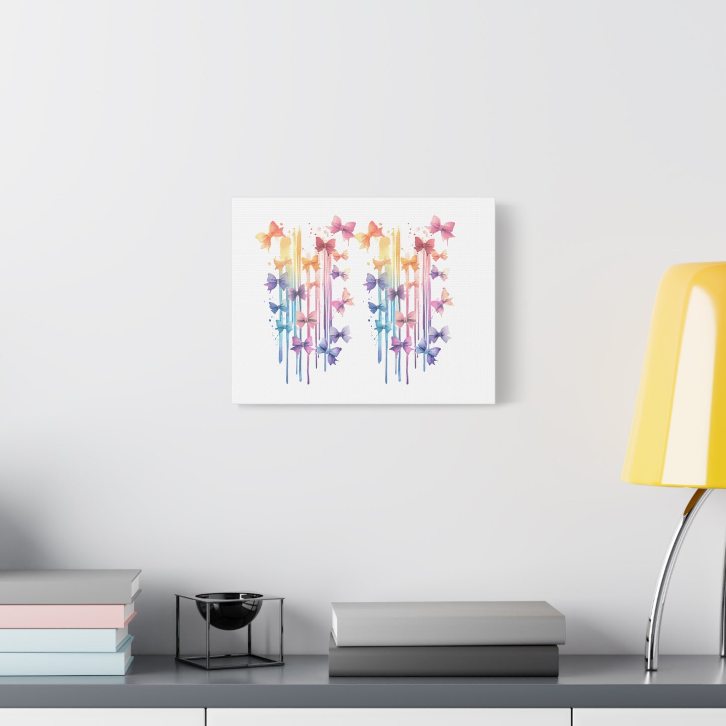Vibrant Butterfly Bow Wall Decor