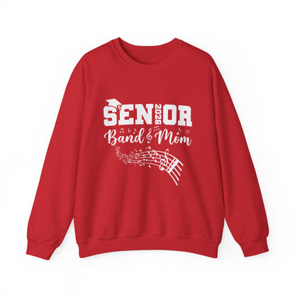 Senior Band Mom 2026 Sweatshirt, Music Lover Gift, Unisex Crewneck, Concert Apparel, Family Celebration
