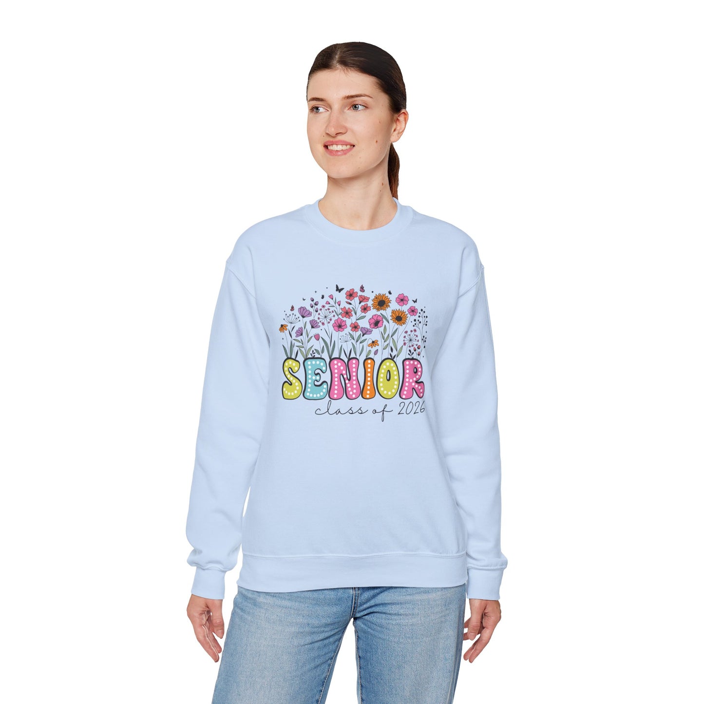 Senior Class of 2026 Floral Sweatshirt