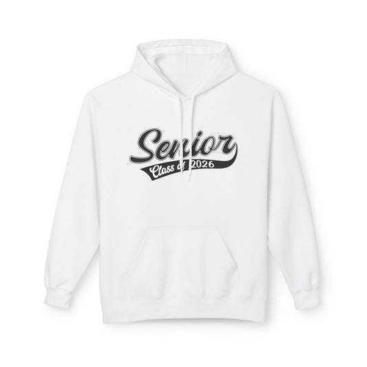 Class of 2026 Senior Hoodie | Unisex Midweight Fleece | Graduation Gift | College Bound | Class Spirit Wear, Trendy Graduation Apparel