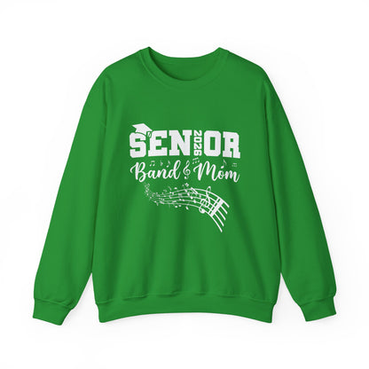 Senior Band Mom 2026 Sweatshirt, Music Lover Gift, Unisex Crewneck, Concert Apparel, Family Celebration