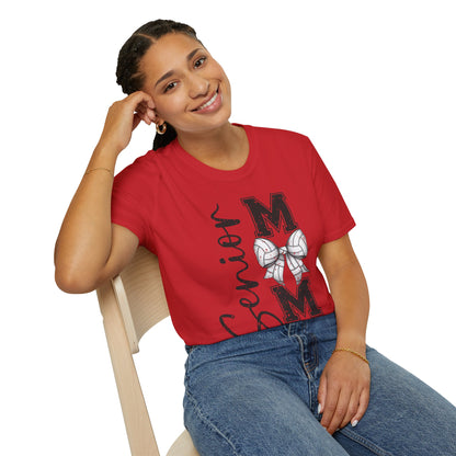 Senior Volleyball Mom 2026 Unisex Softstyle T-Shirt