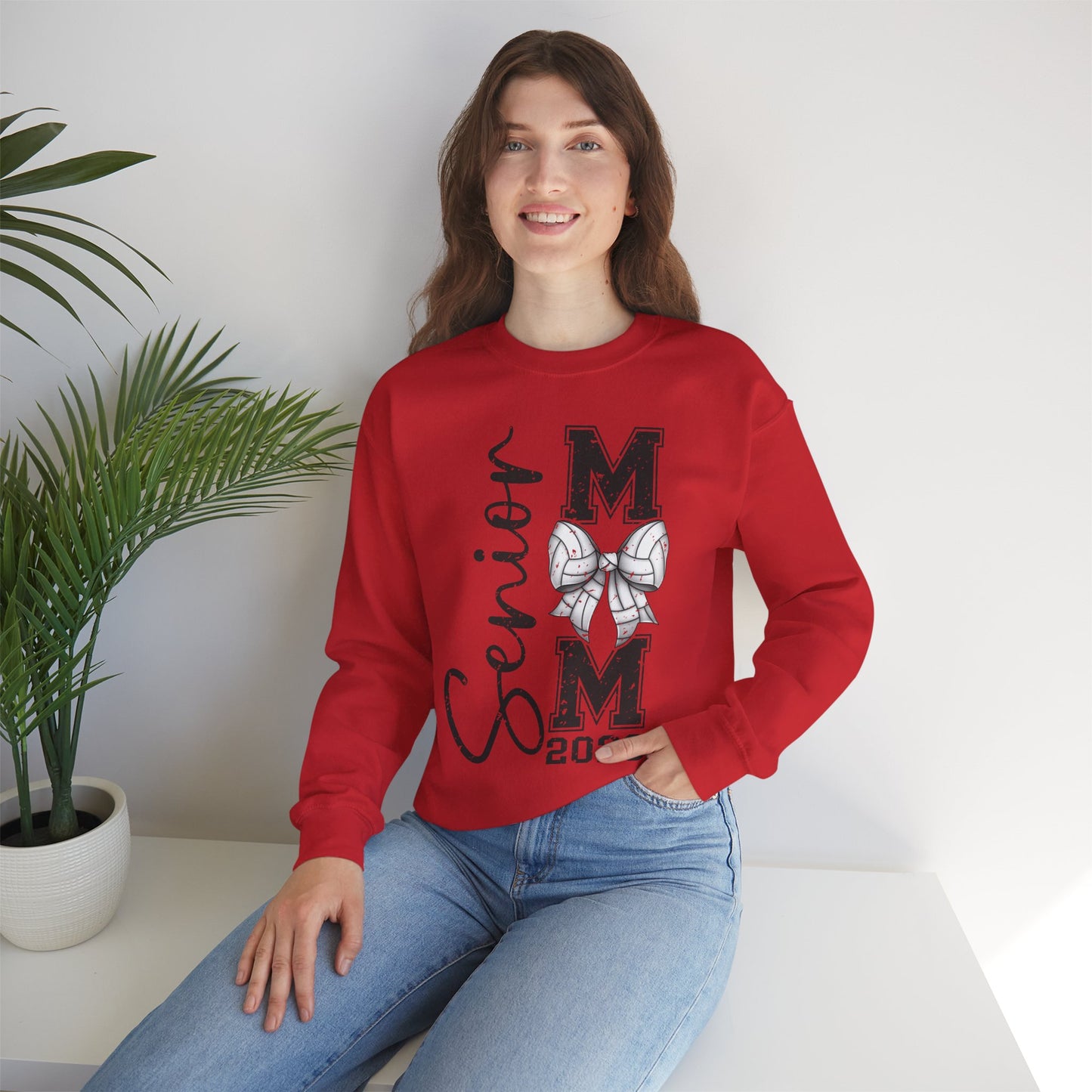 Senior Volleyball Mom 2026 Sweatshirt