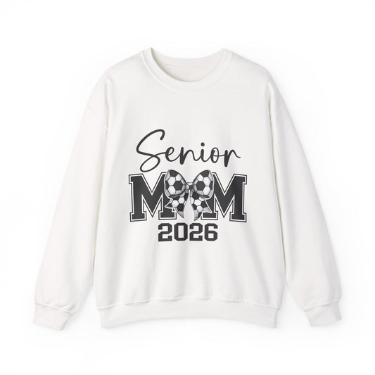 Senior Soccer Mom 2026 Crewneck Sweatshirt