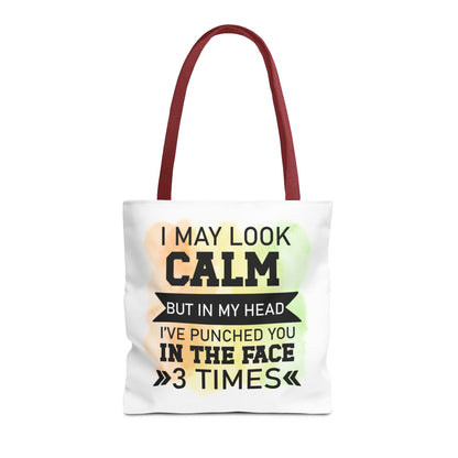 Humorous Tote Bag, Funny Gift for Friends, Everyday Use, Shopping Bag, Motivational Quote, Office Humor, Unique Present