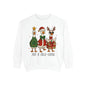 Holiday Goose Sweatshirt, Cozy Sweatshirt, Christmas Gift, Unisex Sweatshirt, Festive Apparel, Winter Fashion