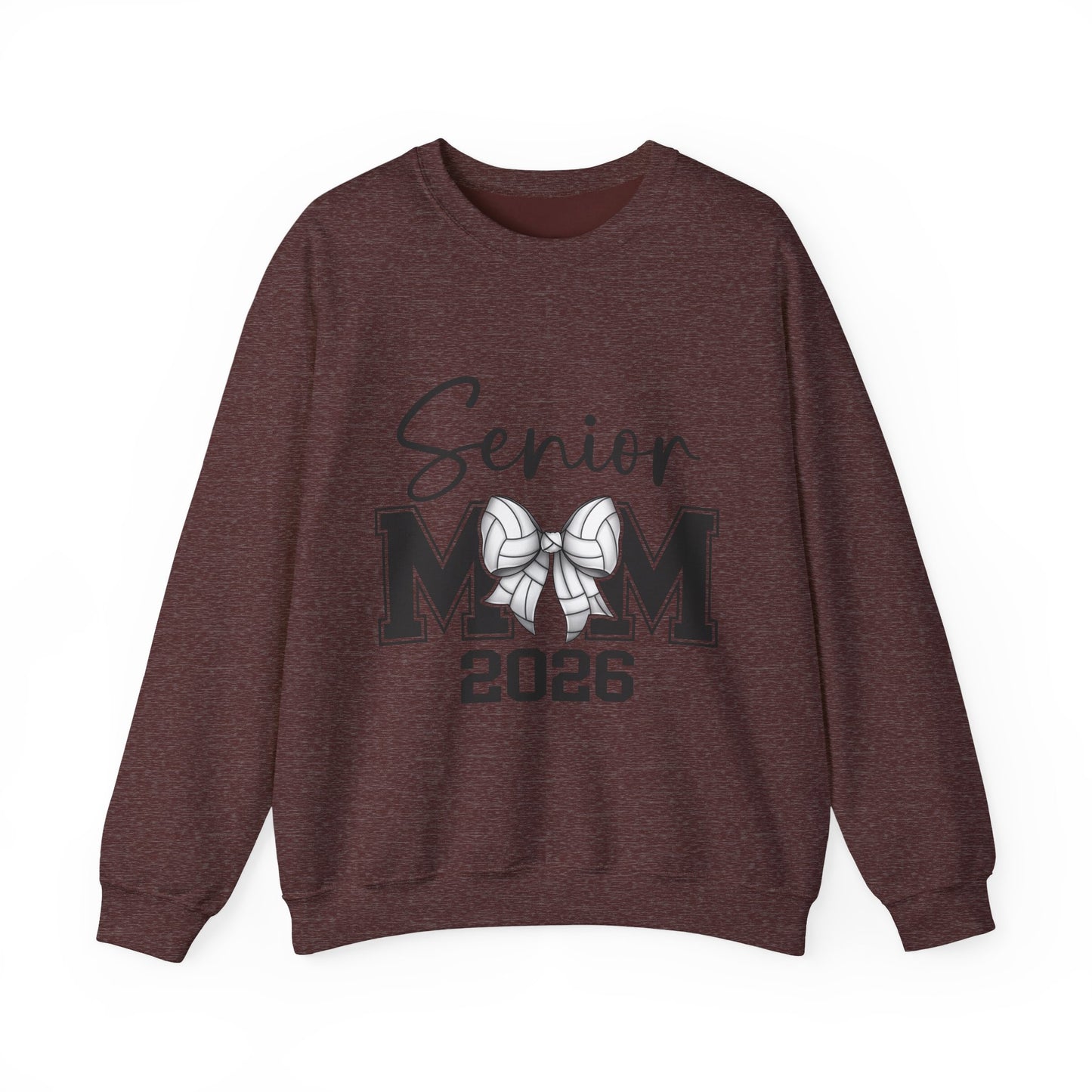 Senior Volleyball Mom 2026 Crewneck Sweatshirt