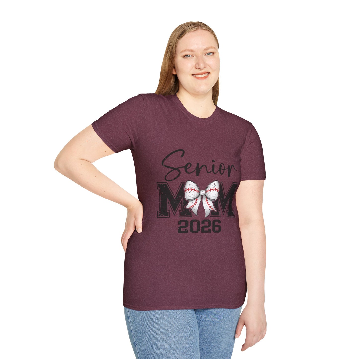Senior Mom 2026 Baseball T-Shirt