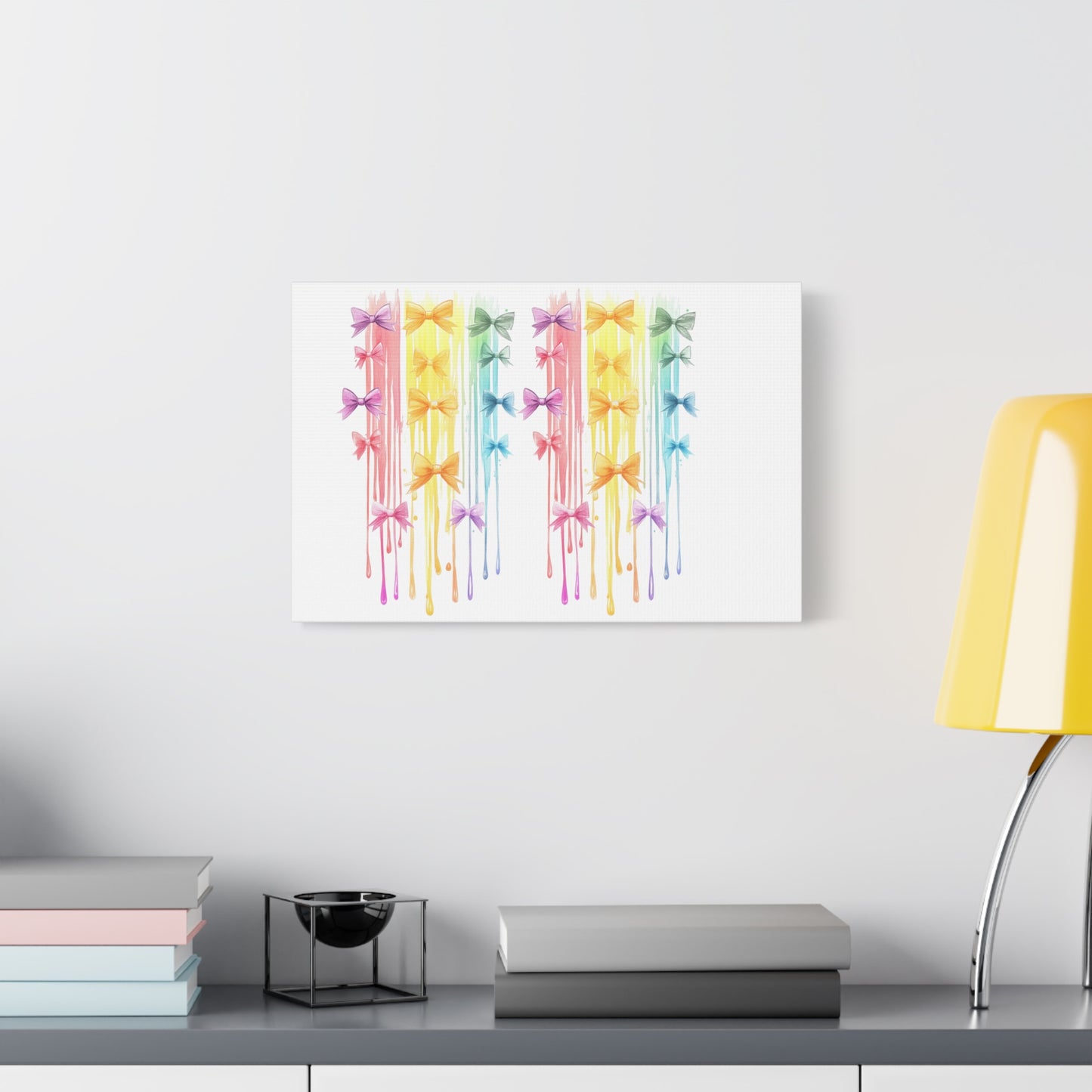 Colorful Bow  Bright  Whimsical Home Decor
