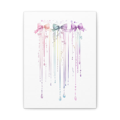 Bows Canvas - Matte Canvas, Stretched, 1.25"